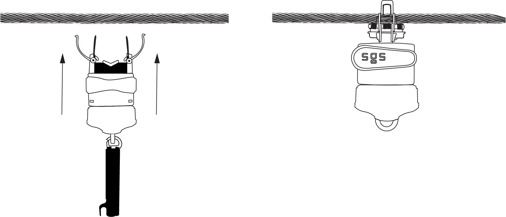 Installing the fault indicator on the conductor